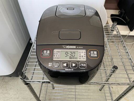 象印極め炊き炊飯器3合 NL-BD05　2020年製