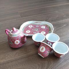 中国景徳鎮 長寿 中国茶器セット