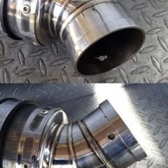 ジムニー　JB23 WirusWin製アドベンチャーマフラー　チタンタイプの画像