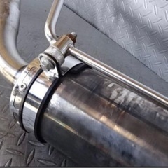 ジムニー　JB23 WirusWin製アドベンチャーマフラー　チタンタイプの画像