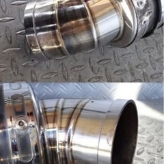 ジムニー　JB23 WirusWin製アドベンチャーマフラー　チタンタイプの画像