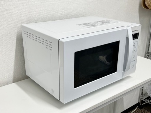 ?激安‼️ パナソニック NE-FL100-W 単機能レンジ ホワイト22L?
