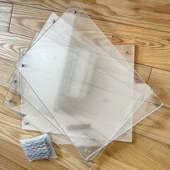 更に思い切って値下げ！お買い得。無印良品 写真立て アクリルスタ...