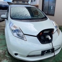 リーフX  電気自動車　車検無し