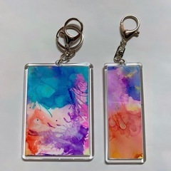アルコールインクアート🌈の画像