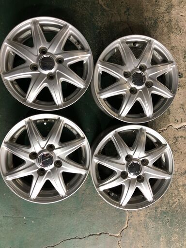 早い者勝ち！中古ﾎｲｰﾙ！LAPORTA　13インチ　4.5J+45　4-100　4本セット