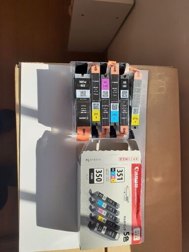 キャノン純正インク BCI-350/351５色パック＋イエロー