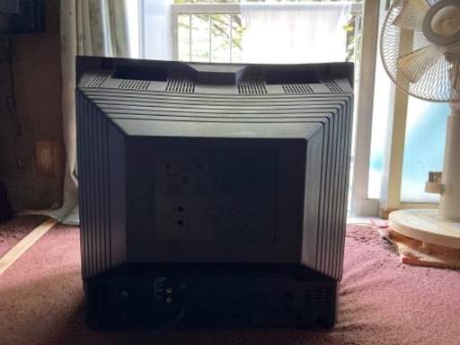 パナソニック製ブラウン管テレビ（ジャンク）TH-19V1 (ゆっきー