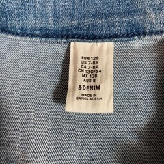 デニムジャケット アウター １２０〜１３０の画像