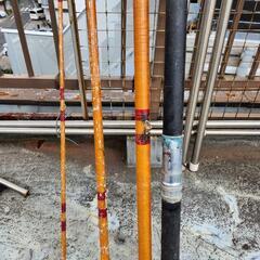 釣竿(石鯛竿1本、投げ竿2本+オマケ1本)4本！の画像