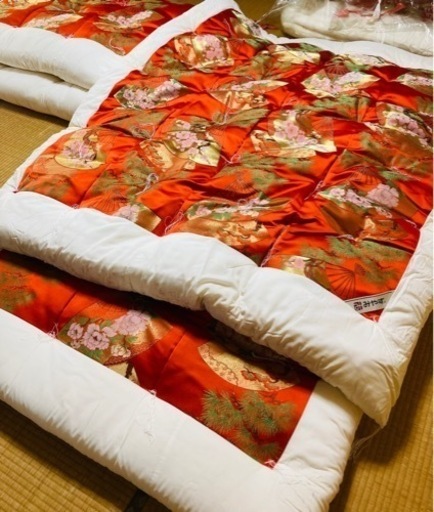 開店祝い 婚礼布団2組みやす高級品未使用 真庭の寝具 (あいまいみぃ) 布団・毛布