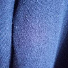 レディースカーディガン　紺　Lサイズの画像