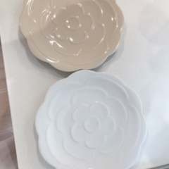 花柄お皿2枚セット