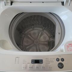 【店頭10％OFF】ツインバード 全自動洗濯機 KWM-EC55W 2019年製 リサイクルショップ宮崎屋　住吉店　23.12.9ｋの画像