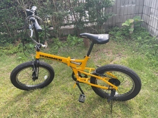 【値下げ】HUMMER ハマー　自転車　太タイヤ