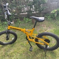 【値下げ】HUMMER ハマー　自転車　太タイヤ