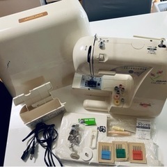 【すぐ使えます】ジャガー ミシン (ミシン用糸とハサミ有り)