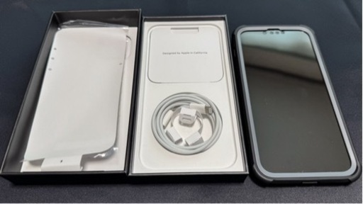 美品 iPhone 13 Pro Max 256GB グラファイト Appleストア購入品 SIMフリー カバー付き
