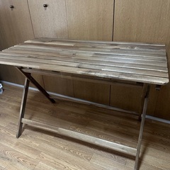 IKEAアウトドアテーブル　アスクホルメン
