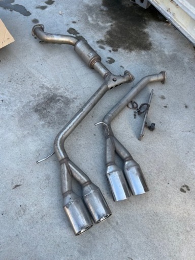 GGH30 アルファード/ヴェルファイア ガナドール 4本出し　オーバルマフラー 3500 2GR マフラー