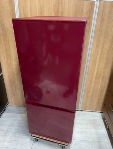 【中古】AQUA 2ドア 冷蔵庫 AQR-18G 2018年製 184L🟡🟥