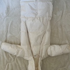 ベビーダウン　GAP ホワイト　クマ耳　babyGAPの画像