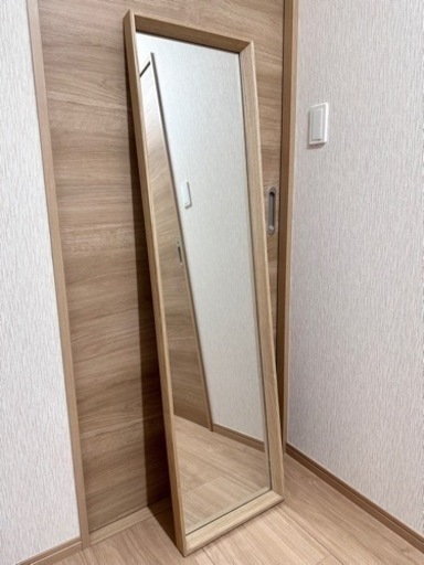 ◾️ニトリ◾️美品スタンドミラー40×4.5×150cm/定価5,990円