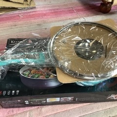 【リサイクルサービス八光】径24cm　ケヴンハウン　アルミフォージド ディープパン　24cmの画像