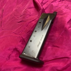 超リアル スチール外装 マルゼンP99 ガスブローバック用マガジン usedの画像