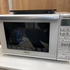 【中古】パナソニック Panasonic NE-MS23E3-KW オーブンレンジ 23L ホワイト 2015年製🟦⚪️🟡🟥