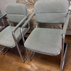オフィスチェア　現役　3脚セット　イス　椅子　いす　家具　の画像