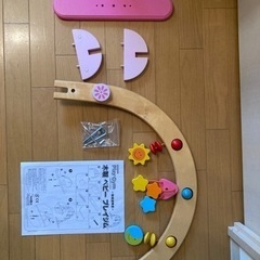 『差し上げます』木製　ベビー　プレイジム　赤ちゃん用の画像