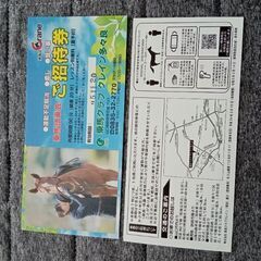 乗馬試乗会・ご招待券２枚の画像