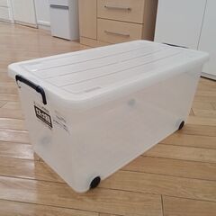 ★ジモティ割あり★ アイリスオーヤマ 衣装ケース クリア H35...