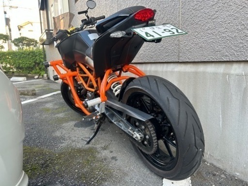 バイク DUKE390