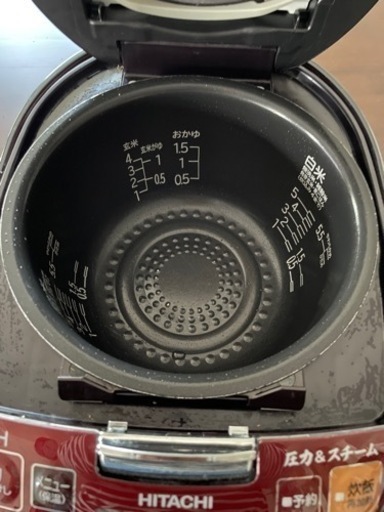 日立IH炊飯ジャーRZ-TS103M 2020年製 5.5合(1.0L)