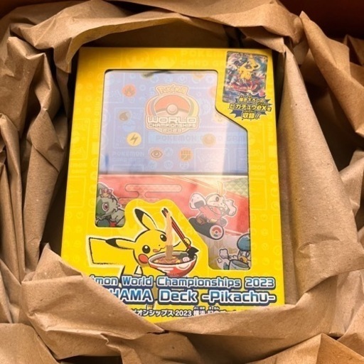 ポケモンワールドチャンピオンシップス2023横浜記念デッキ ピカチュウ