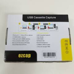 【未使用】USB Cassette Capture カセットテープ音源をMP3に変換の画像