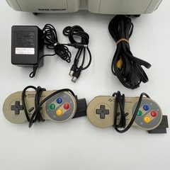スーパーファミコン収納付きコントローラーセット【動作未確認】の画像