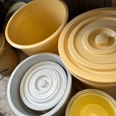 漬け物　大樽　容器　6個以上あり無料！