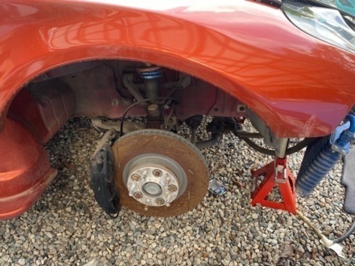 マツダrx-7 fd3s 4型ハコ部品取書類あり一時抹消即決付属パーツ多数有