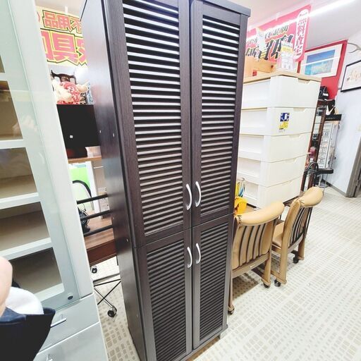 10/11シューズボックス ダークブラウン 木製 靴 収納 家具