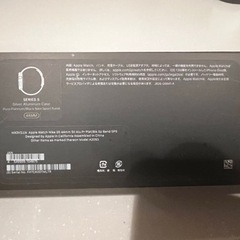 値下げ！Apple Watch Nike Series 5 GPSモデル 44mm シルバーアルミニウムケースの画像