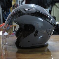 MOTO-VIPER MP500 SABRE Mサイズ (57-58) モトバイパー グレー ジェットヘルメット|江別市のリサイクルショップドロップの画像