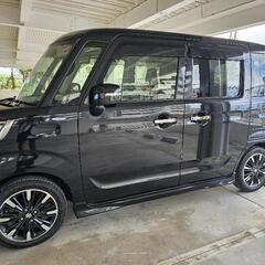 値下げ！【美品中古車】2018年式 スペーシアカスタム ブラック