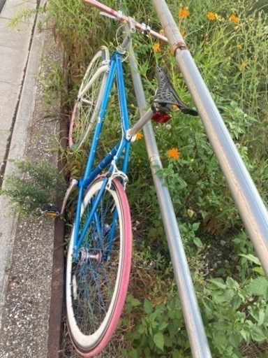 ストリートピストパイク　自転車　シングルスピード　適応身長175〜185程度　