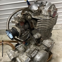 SR400 レース仕様 エンジンの画像