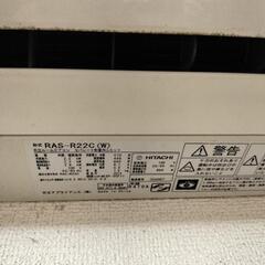 エアコンと室外機の画像