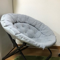 【値下げ中】折りたたみソーサーチェア　２脚　中古