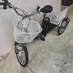 電動アシスト三輪車の画像
